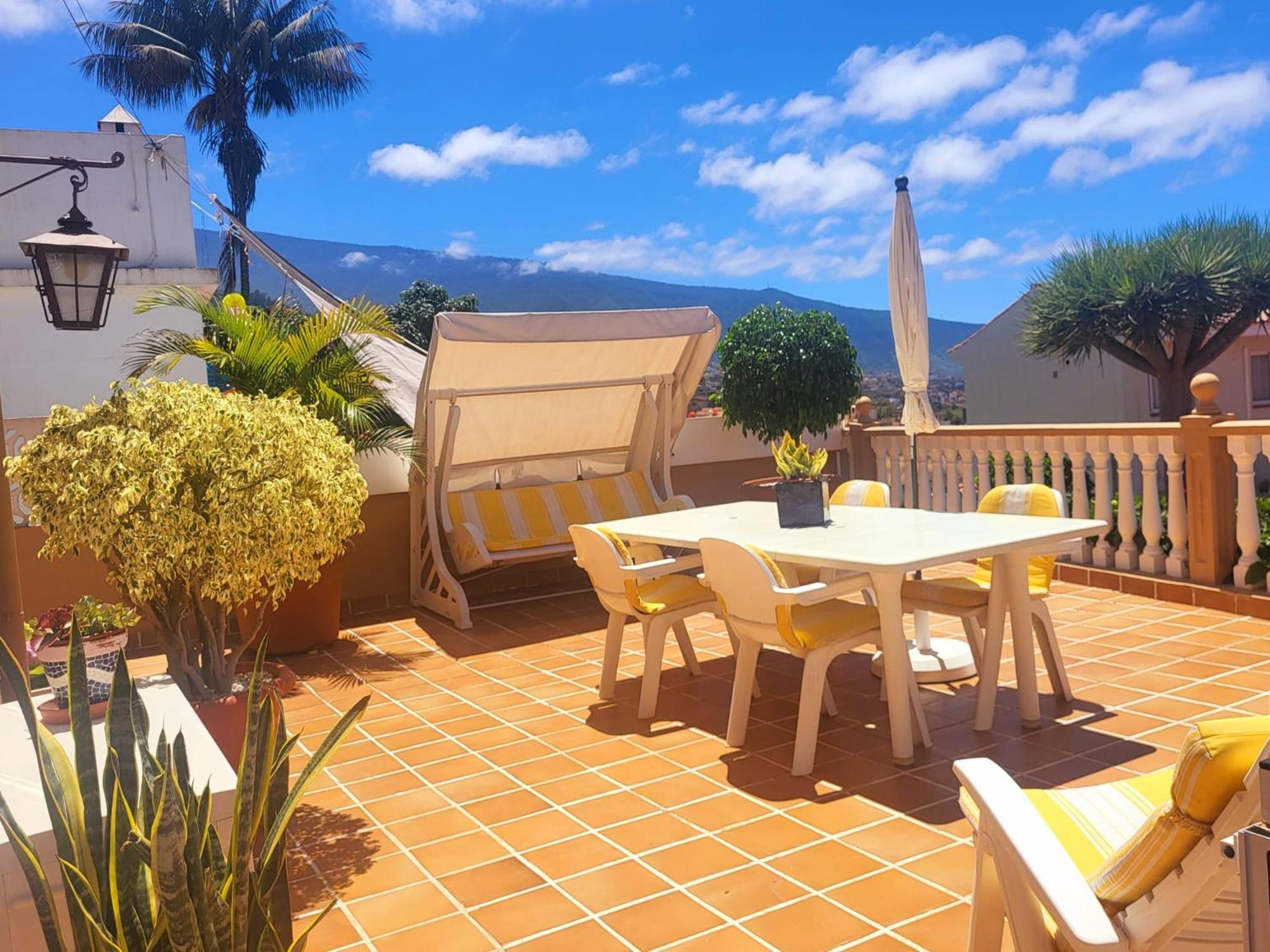 Preciosa casa con Jardín ideal familias La Orotava Exterior foto